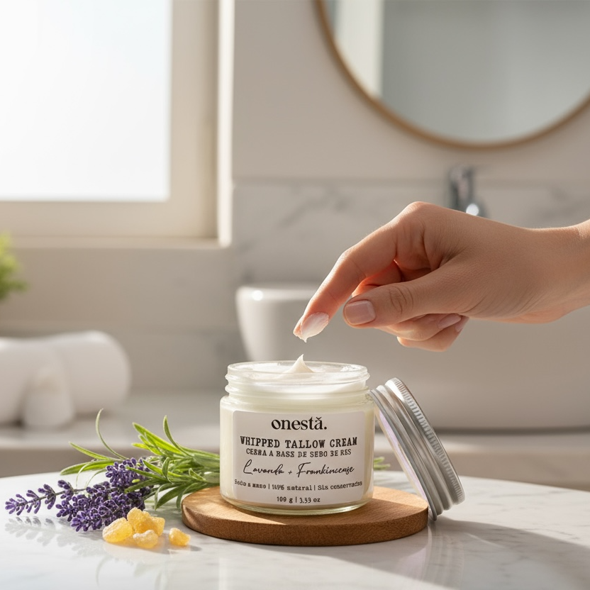 Creme Corporal e Facial de Sebo | Lavanda e Olíbano