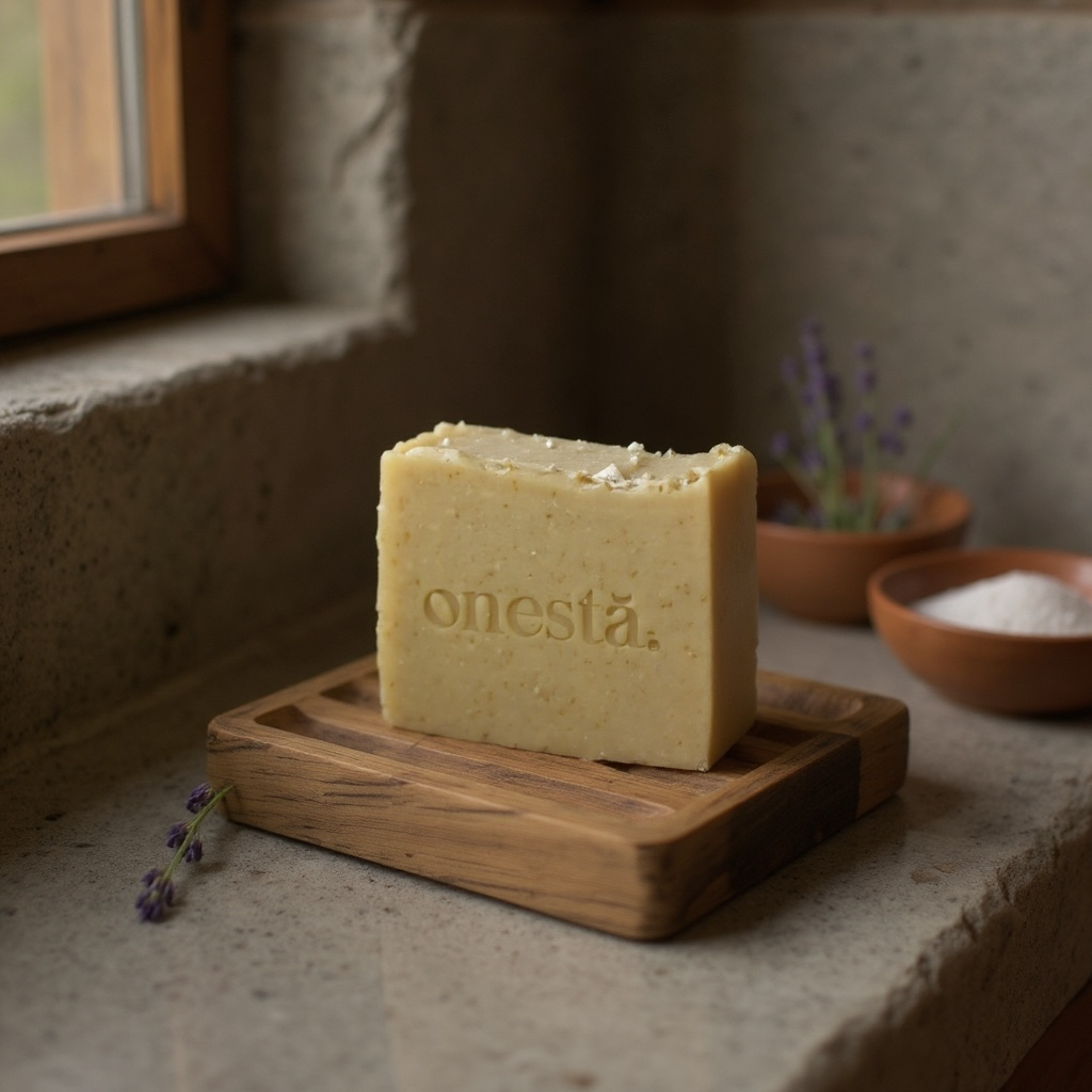 Jabón de Tallow, Leche de Cabra & Avena Coloidal