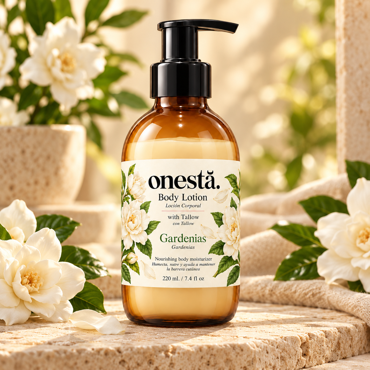 Body Lotion Gardenias | Loción Corporal Nutritiva