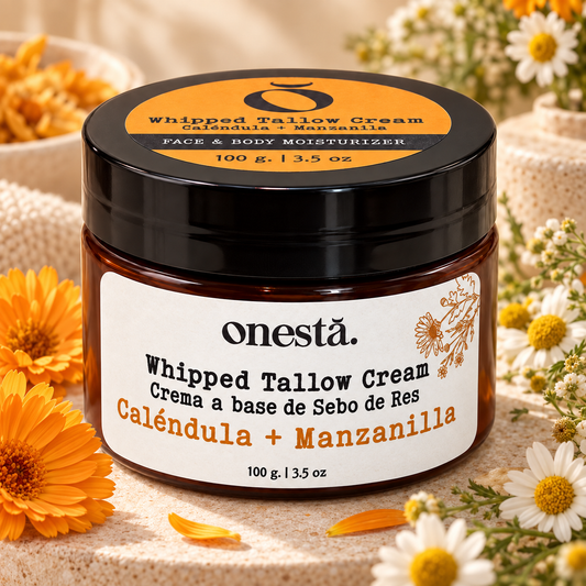 Crema Corporal & Facial de Tallow | Caléndula & Manzanilla