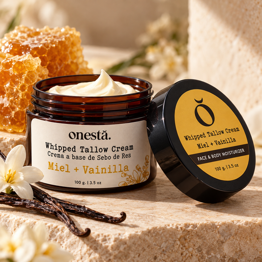 Crema Corporal & Facial de Tallow | Miel + Vainilla