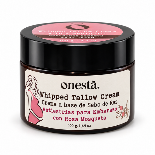 Crema Corporal de Tallow | Antiestrías con Rosa Mosqueta