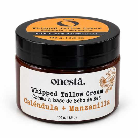 Crema Corporal & Facial de Tallow | Caléndula & Manzanilla