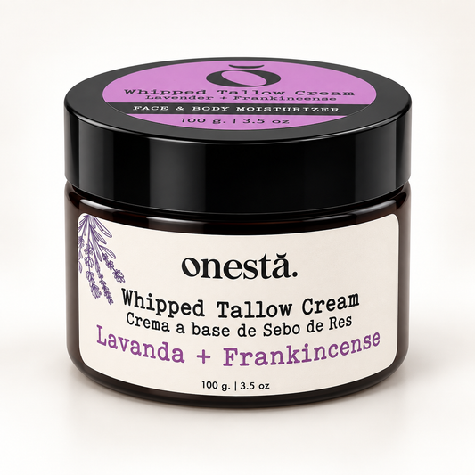 Crema Corporal & Facial de Tallow | Lavanda & Frankicense