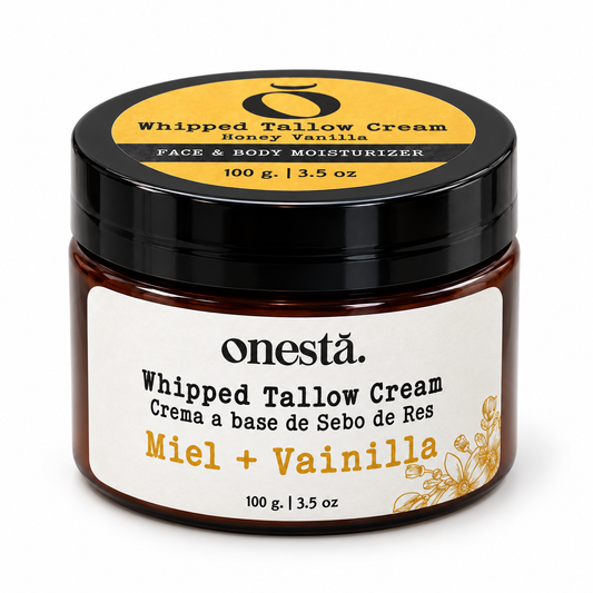 Crema Corporal & Facial de Tallow | Miel + Vainilla