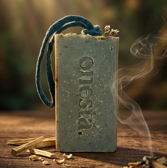 Jabón de Palo Santo con Cordón