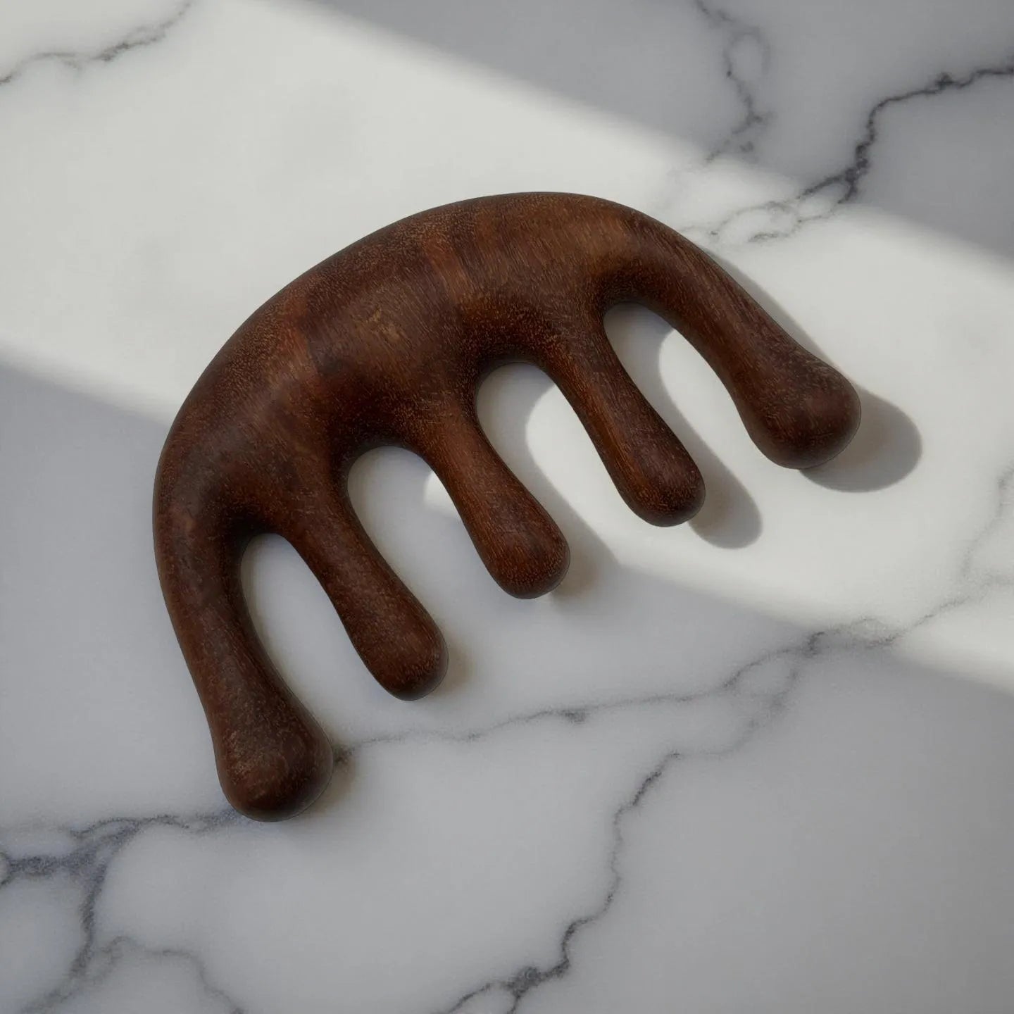 Peine Masajeador de Madera