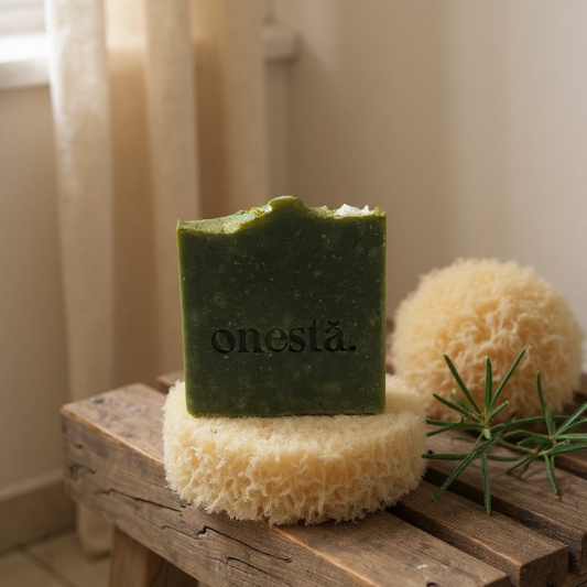 Jabón de Espirulina & Sal Marina