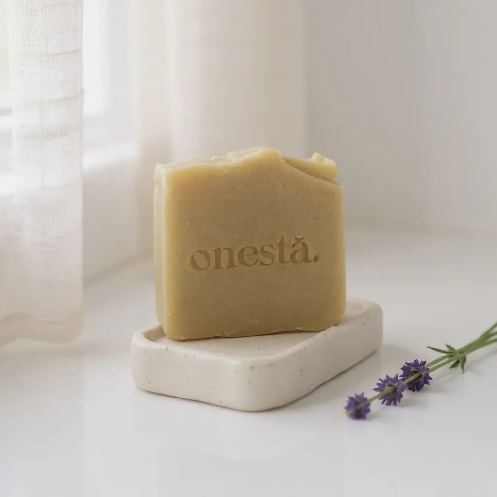 Jabón de Leche de Cabra, Tallow y Miel