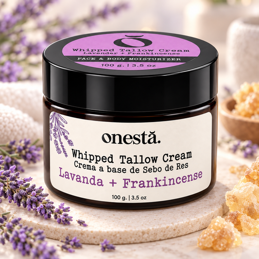 Crema Corporal & Facial de Tallow | Lavanda & Frankicense